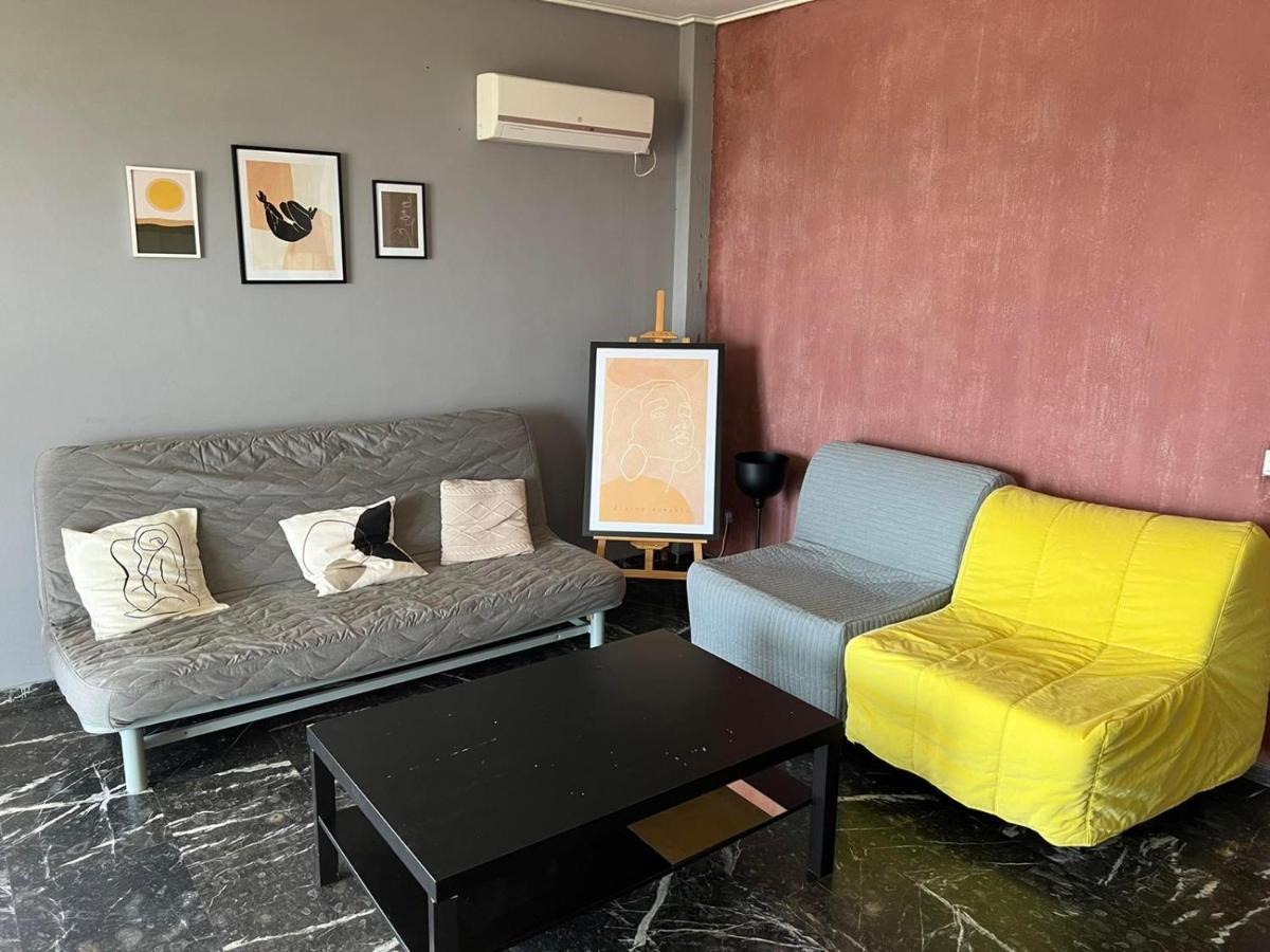Alimos marina huge 3bd apartment - vegan friendly Aten Exteriör bild