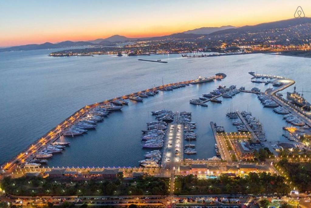 Alimos marina huge 3bd apartment - vegan friendly Aten Exteriör bild
